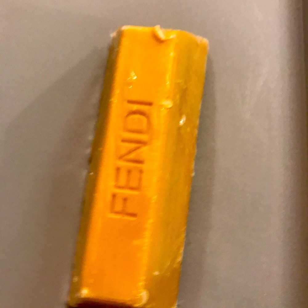 Fendi Yellow Bath Accessory